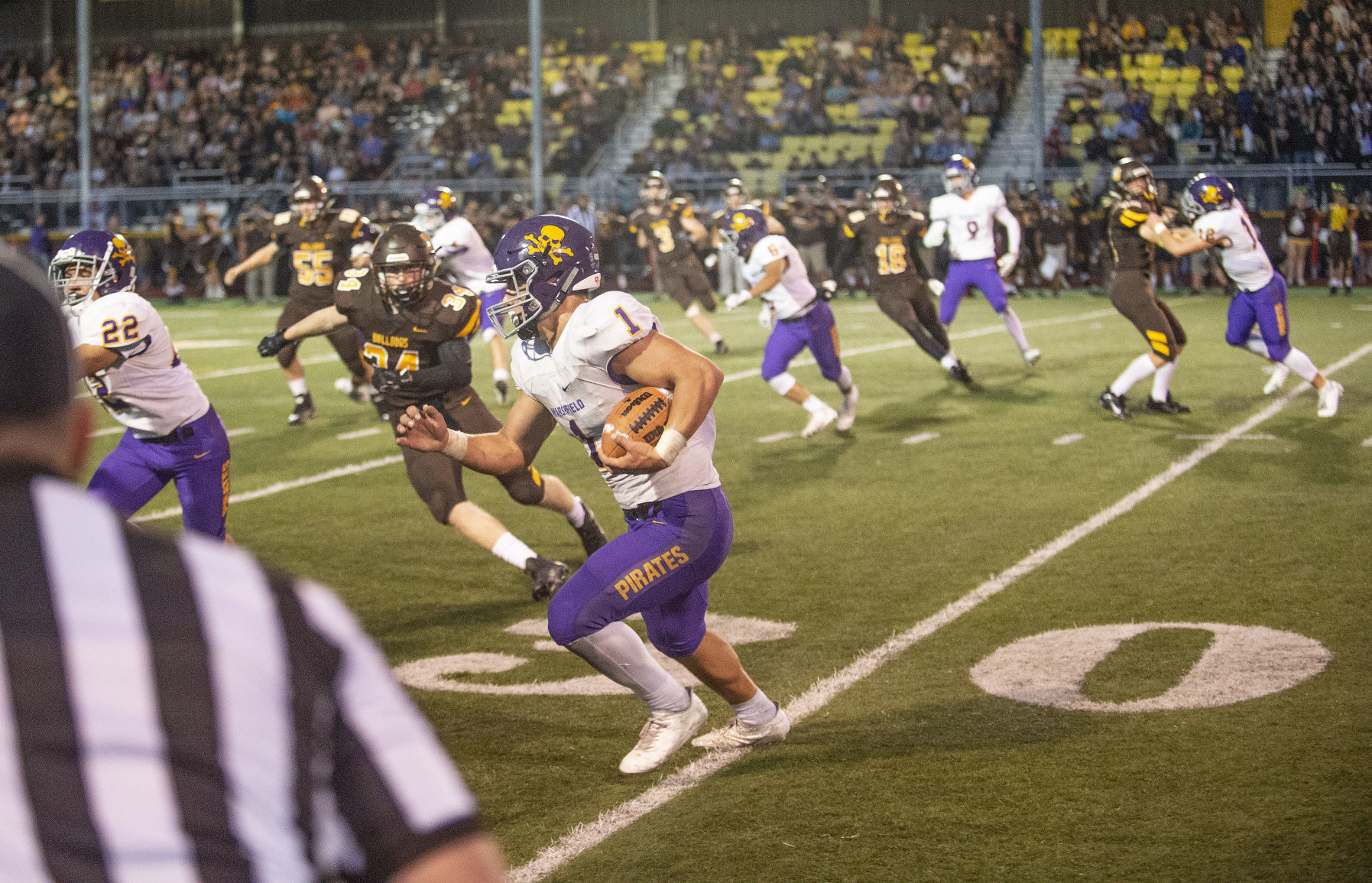 North Bend Football Vs. Marshfield